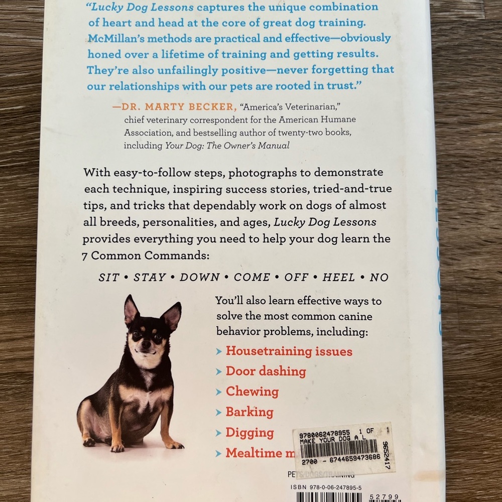 Lucky Dog Lessons book - Picture 2 of 5